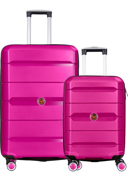 Diamond Pp(Polipropilen) 2'li Kırılmaz Valiz Seti