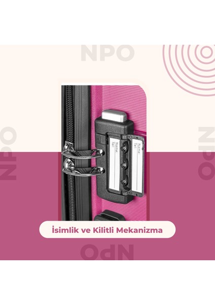 Diamond Pp(Polipropilen) 2'li Kırılmaz Valiz Seti fırsatları