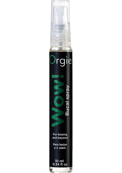 Oral Sprey - 10 ml Orgie Oral Sprey Wow! Soğutma ve Heyecan Verici Etkiye Sahip Blowjob Sprey, 10 ml