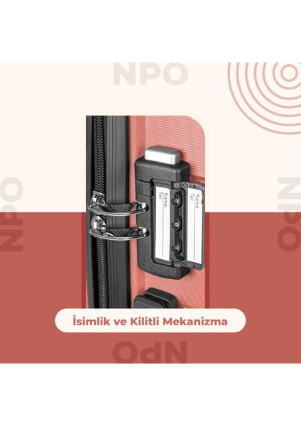 Diamond Pp(Polipropilen) 2'li Kırılmaz Valiz Seti fırsatları