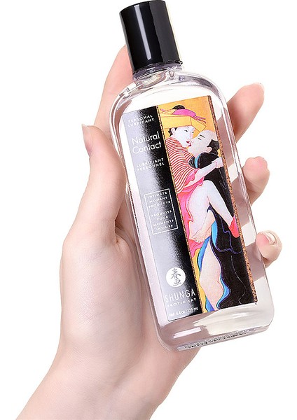 Natural Su Bazlı 125 ml Shunga Natural Contact Yağlayıcı, Su Bazlı, 125 ml