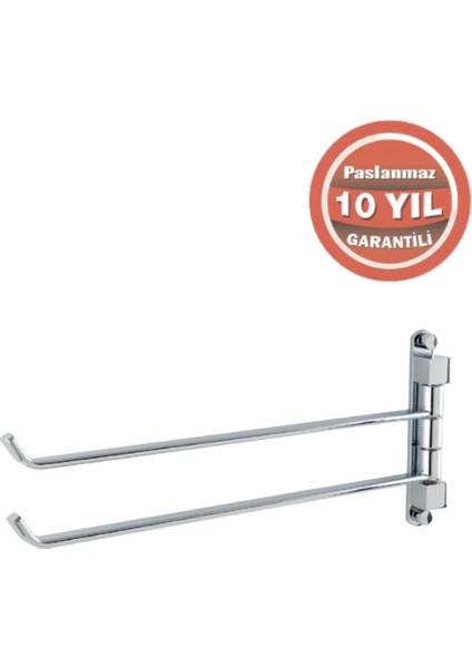 Paslanmaz Pirinç Mercan 2’li Döner Havluluk modelleri