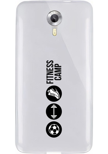 General Mobile Gm5 Uyumlu Fitness Campı Desenli Silikon Kılıf