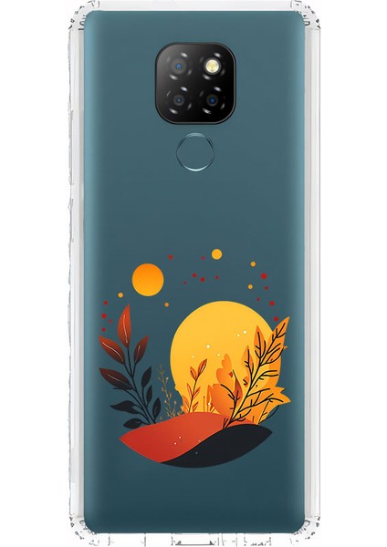 General Mobile GM20 Uyumlu Gün Batımı Manzarası Desenli Silikon Kılıf