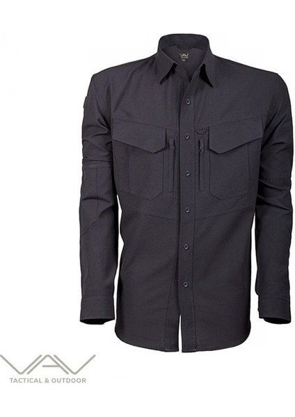 Uzun Kol Gömlek Tactek-01 Siyah M indirimleri