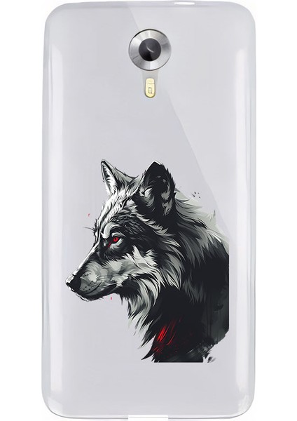 General Mobile 4g Uyumlu Kurt Yüzü Desenli Silikon Kılıf