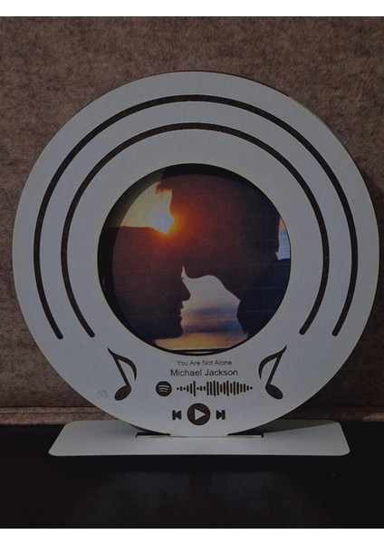 Spotify Barkodlu Kişiye Özel Çerçeve - 1