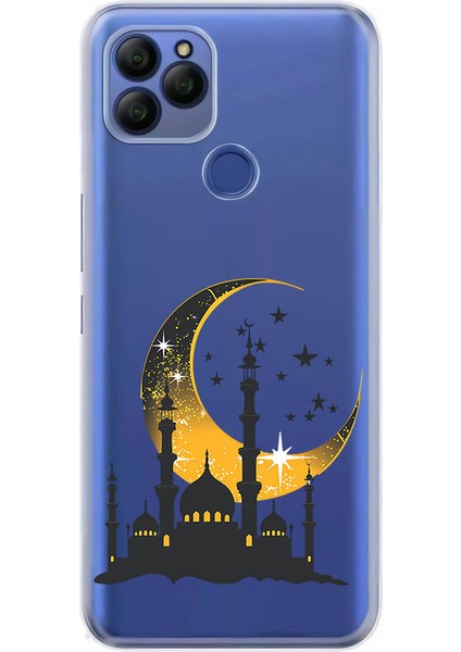General Mobile GM21 Uyumlu Hilal Camii Desenli Silikon Kılıf