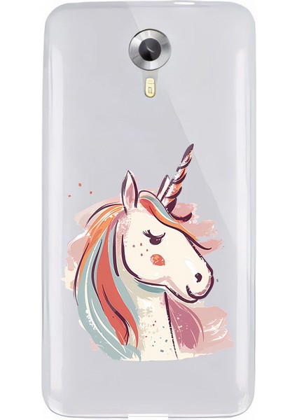 General Mobile 4g Uyumlu Rüya Tek Boynuz Desenli Silikon Kılıf