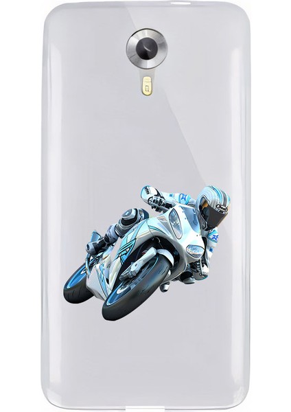 General Mobile 4g Uyumlu Motorcu Desenli Silikon Kılıf