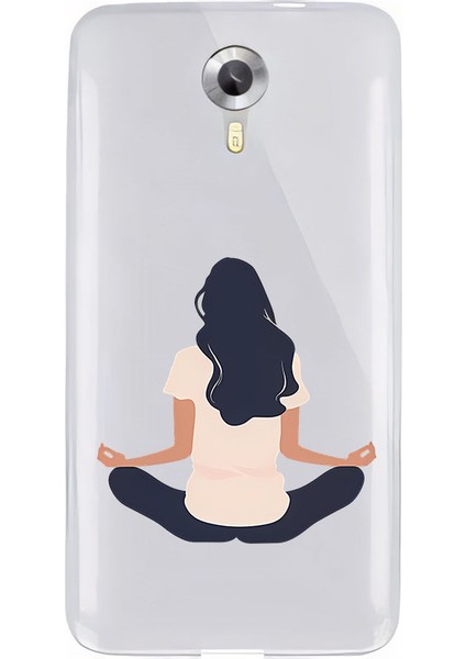General Mobile 4g Uyumlu Meditasyon Desenli Silikon Kılıf
