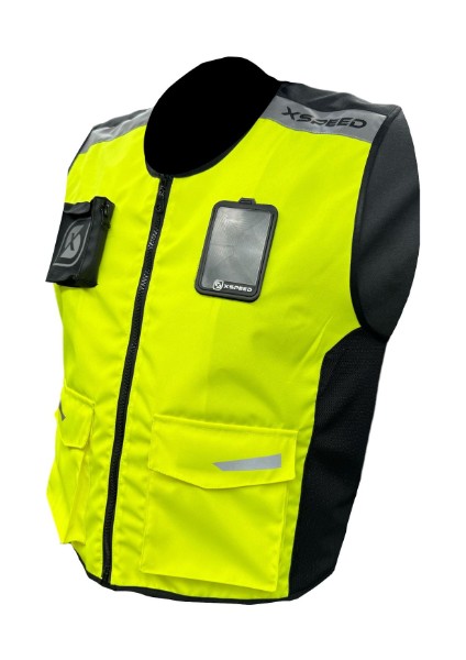 X-Speed Stella Reflektörlü Motosiklet Sürücü Yeleği