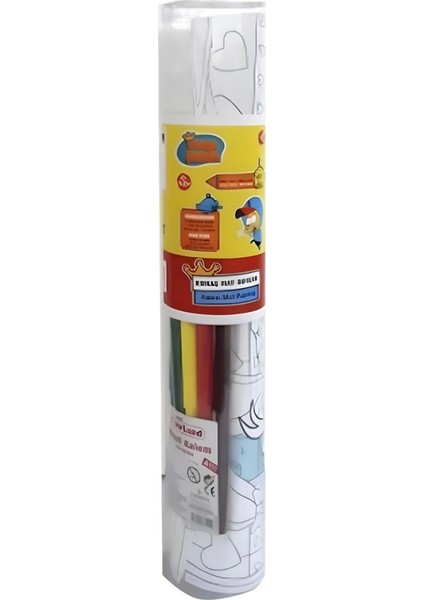 Nessiworld Kral Şakir Kumaş Mat Boyama 50 x 70 cm