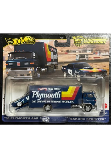 Nessiworld Team Transport 70 Plymouth Cuda Sakura Sprinter