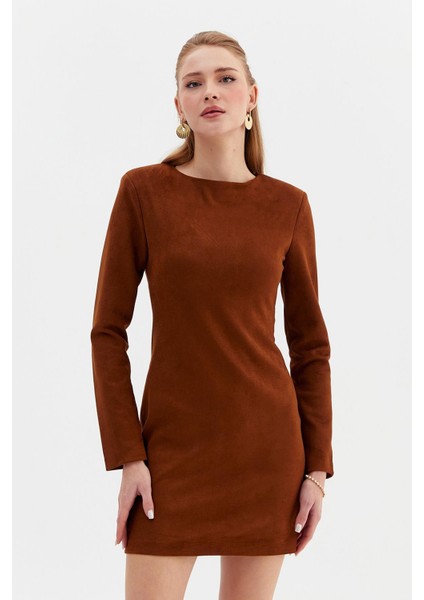 Düz Kesim Güderi Elbise fiyatları