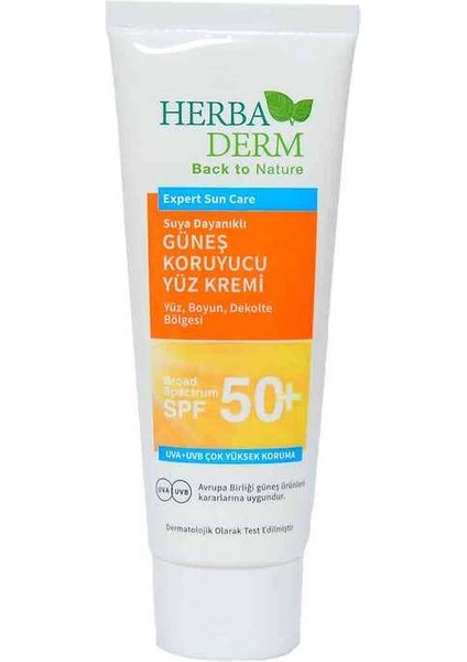 Güneş Kremi 50 Faktör Spf 75 ml