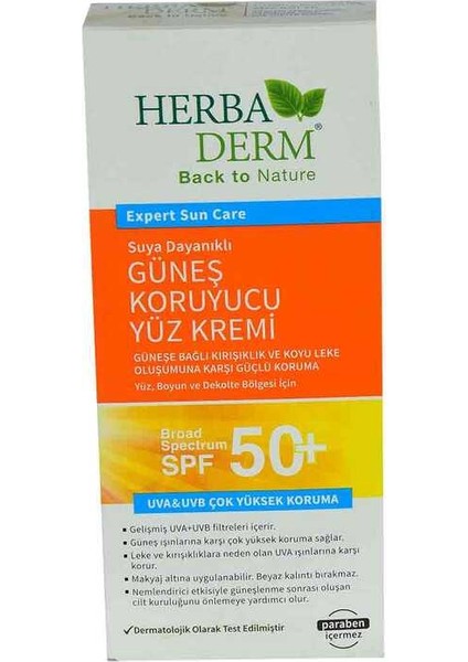 Güneş Kremi 50 Faktör Spf 75 ml