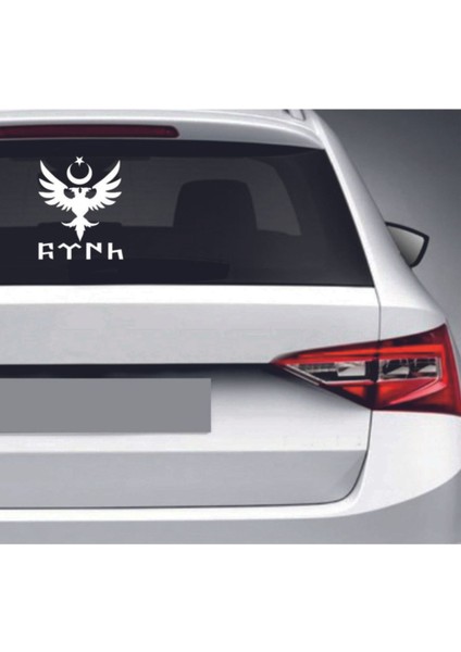 Kartal Çift Başlı Türk Sticker Oto, Araba, Modifiye Tuning Etiket
