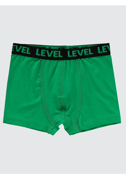 Civil Boys Erkek Çocuk 3'lü Boxer Set 2-10 Yaş Mavi