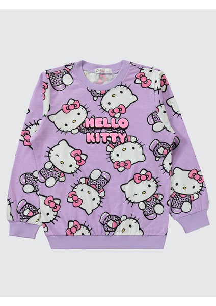 Kız Çocuk Pijama Takımı 10-13 Yaş Dijital Lavanta fiyatları