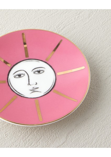 English Home Talisman Sun Bone China Çerezlik 10 cm Pembe