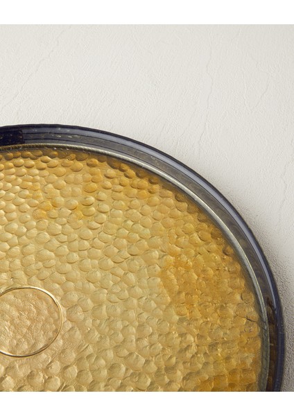 Nova Cam Pasta Tabağı 22 cm Siyah-Gold modelleri