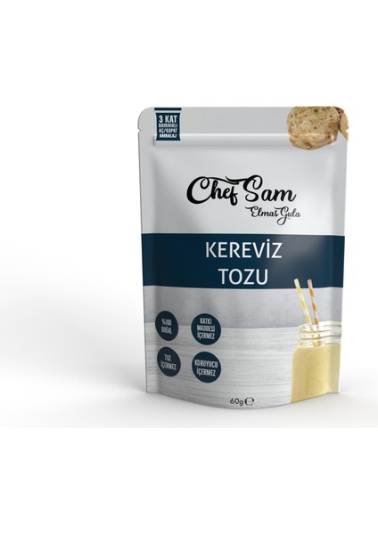 Kereviz Tozu Katkısız 120 gr