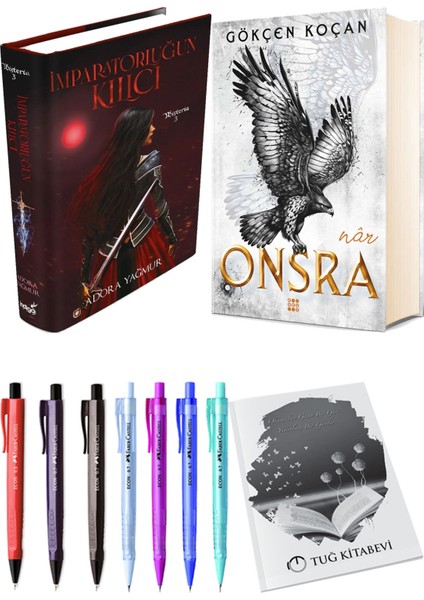 Onsra Nar Ciltli ve Imparatorluğun Kılıcı Ciltli Adora Yağmur 2li Set