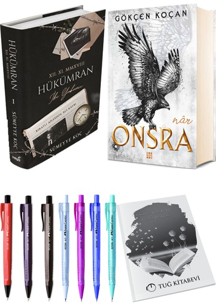 Onsra Nar Ciltli ve Hükümran 1 Iki Yabancı Ciltli Sümeyye Koç 2li Set