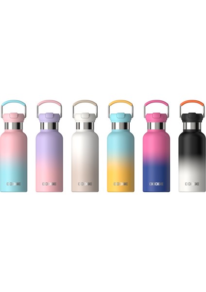 Matara Paslanmaz Çelik 600 Ml. (6 Karışık Renk/desen) DB-23666-1 Adet