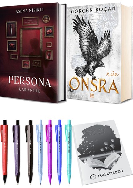 Onsra Nar Ciltli ve Persona Karanlık Ciltli Asena Nişikli 2li Set