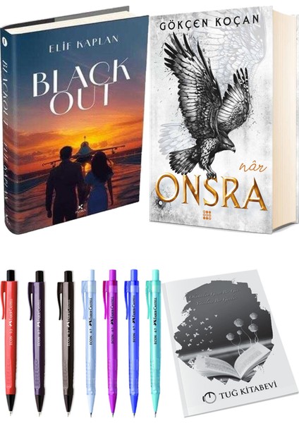 Onsra Nar Ciltli ve Blackout Ciltli Elif Kaplan 2li Set