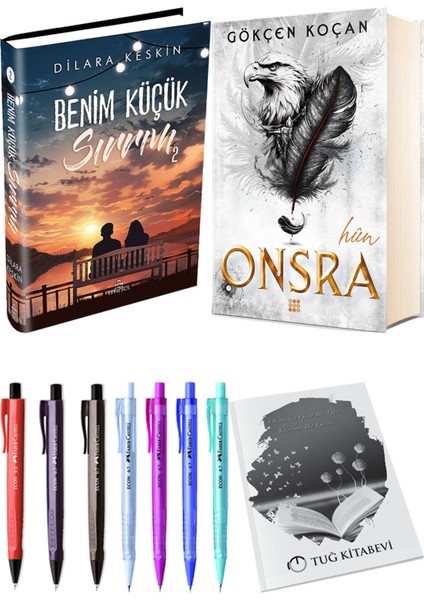 Onsra Hun Ciltli ve Ephesus Benim Küçük Sırrım 2 Ciltli Dilara Keskin 2li Set