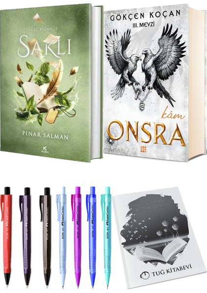 Onsra Kam Ciltli ve Saklı Ciltli Pınar Salman 2li Set