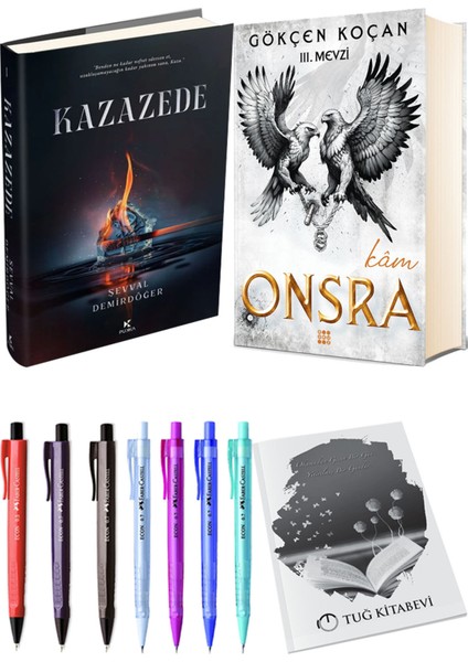 Onsra Kam Ciltli ve Kazazede 1 Ciltli Şevval Demirdöğer 2li Set