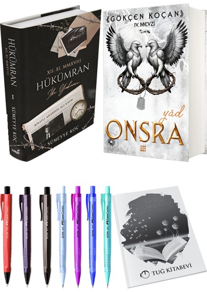 Onsra Yad Ciltli ve Hükümran 1 Iki Yabancı Ciltli Sümeyye Koç 2li Set