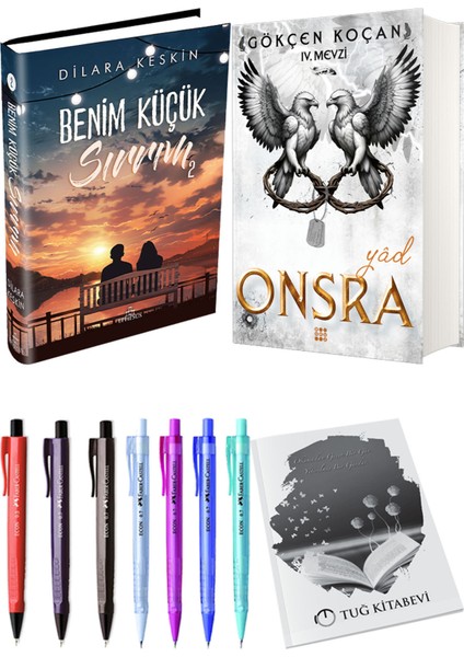 Onsra Yad Ciltli ve Ephesus Benim Küçük Sırrım 2 Ciltli Dilara Keskin 2li Set