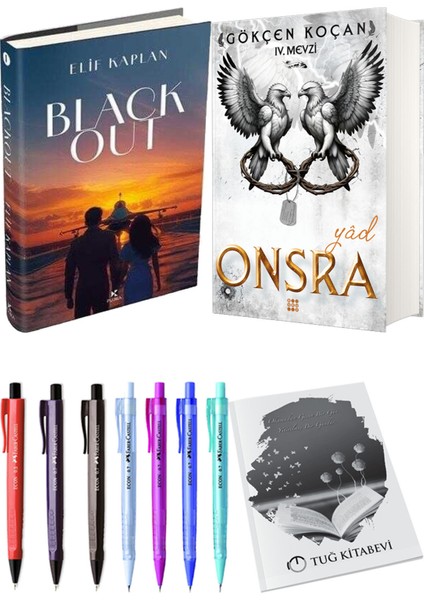 Onsra Yad Ciltli ve Blackout Ciltli Elif Kaplan 2li Set