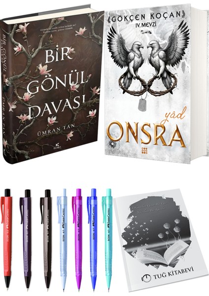 Onsra Yad Ciltli ve Bir Gönül Davası Ciltli Ümran Tan 2li Set