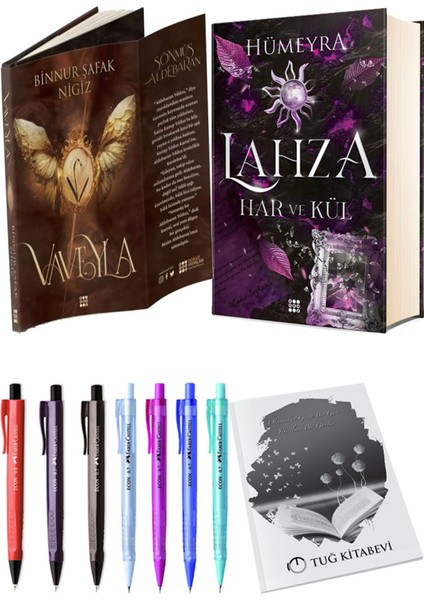 Lahza 2 Har ve Kül Ciltli ve Vaveyla 1 Sönmüş Ciltli Binnur Şafak Nigiz 2li Set