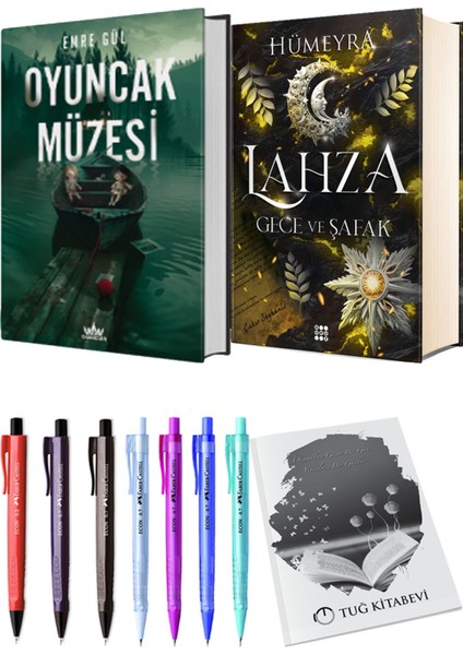 Lahza 3 Gece ve Şafak Ciltli ve Guardian Oyuncak Müzesi 1 Ciltli Emre Gül 2li Set