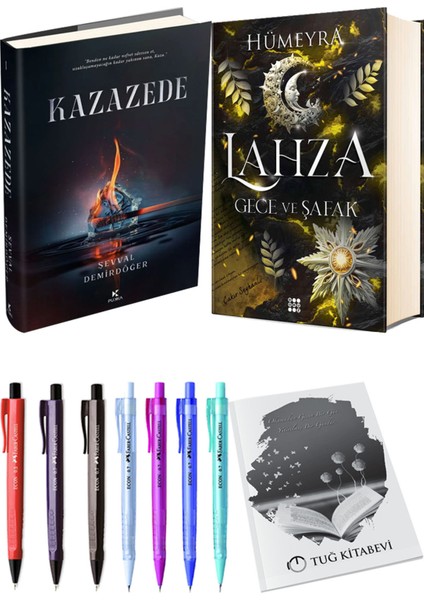 Lahza 3 Gece ve Şafak Ciltli ve Kazazede 1 Ciltli Şevval Demirdöğer 2li Set