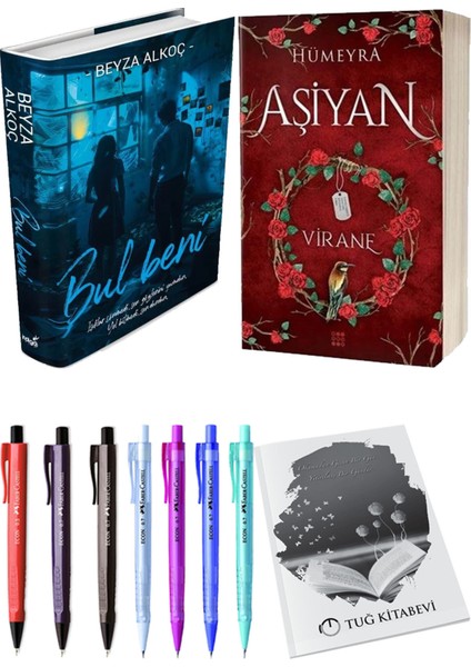 Aşiyan 1 Virane Ciltli ve Bul Beni Ciltli Beyza Alkoç 2li Set
