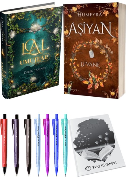 Aşiyan 2 Divane Ciltli ve Ephesus Yayınları Lal Umutlar 1 Ciltli Dilek Tarıncı 2li Set
