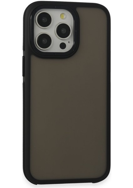 Apple iPhone 13 Pro Max Kılıf Airbag Özellikli Lens Koruma Çerçeveli Dayanıklı Harvel Kapak