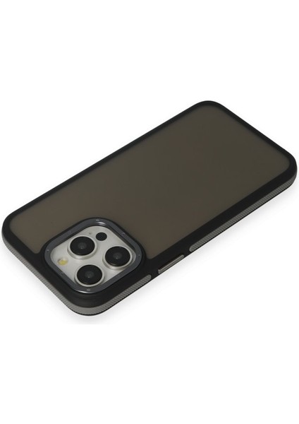 Apple iPhone 13 Pro Max Kılıf Airbag Özellikli Lens Koruma Çerçeveli Dayanıklı Harvel Kapak