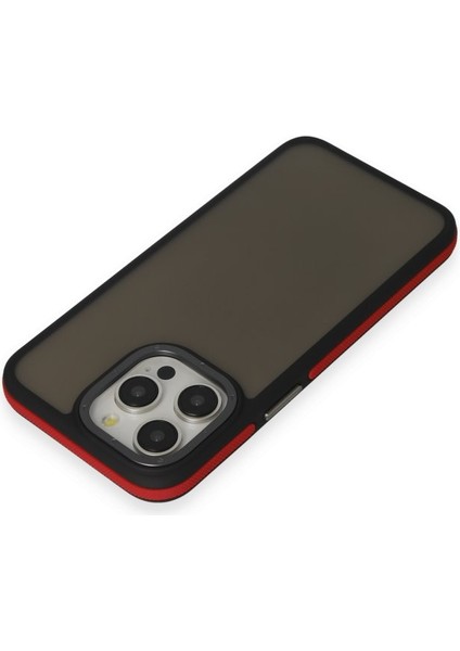 Apple iPhone 15 Pro Kılıf Airbag Özellikli Lens Koruma Çerçeveli Dayanıklı Harvel Kapak
