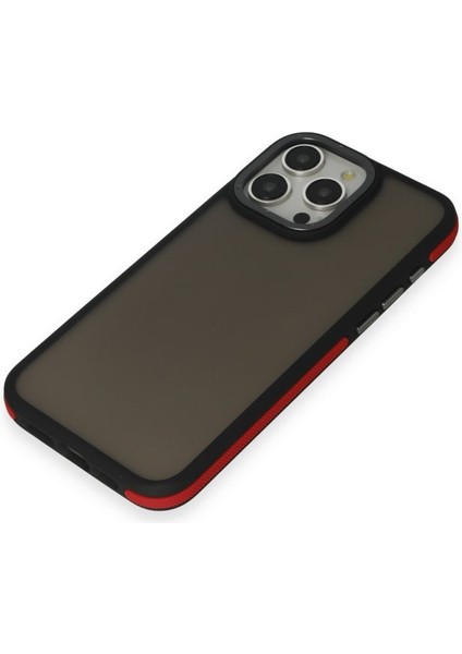 Apple iPhone 15 Pro Kılıf Airbag Özellikli Lens Koruma Çerçeveli Dayanıklı Harvel Kapak