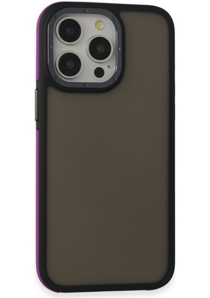 Apple iPhone 15 Pro Kılıf Airbag Özellikli Lens Koruma Çerçeveli Dayanıklı Harvel Kapak
