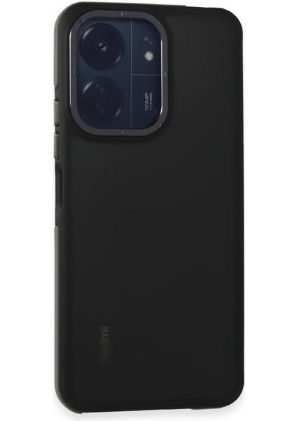 Xiaomi Poco C65 Kılıf Airbag Özellikli Lens Koruma Çerçeveli Dayanıklı Harvel Kapak